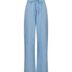 Neo Noir Sonar Linen Pants Lyseblå