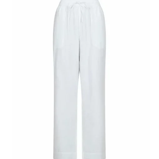 NEO NOIR SONAR LINEN PANTS HVID