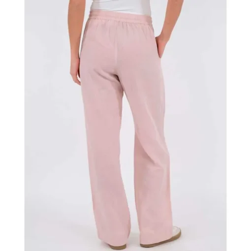 Neo Noir Sonar Linen Pants Lyserød