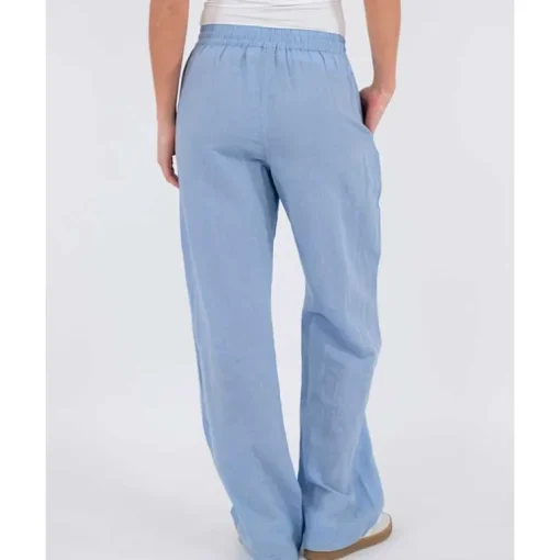 Neo Noir Sonar Linen Pants Lyseblå