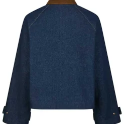 Neo Noir Vista Denim Cord Jacket Blue