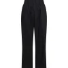 Neo Noir Yana Poplin Pants Sort