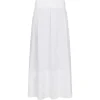 Neo Noir Yara Poplin Skirt White