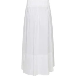 Neo Noir Yara Poplin Skirt White