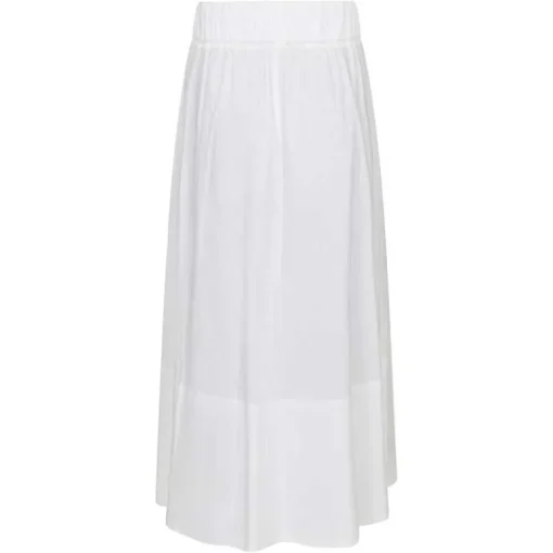 Neo Noir Yara Poplin Skirt White