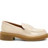 PAVEMENT NAYELI PATENT LOAFERS LYS SAND