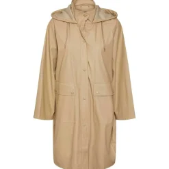 Pieces PCBelis Rain Jacket Safari