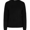 Pieces PCBree LS O-Neck Knit Noos Black