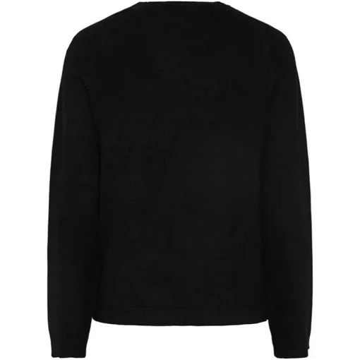 Pieces PCBree LS O-Neck Knit Noos Black