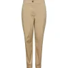 Pieces PCFallyn HW Chino Pants Sand