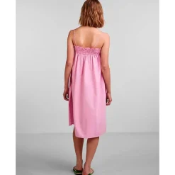 PIECES PCJULIANA STRAP DRESS D2D LYSERØD