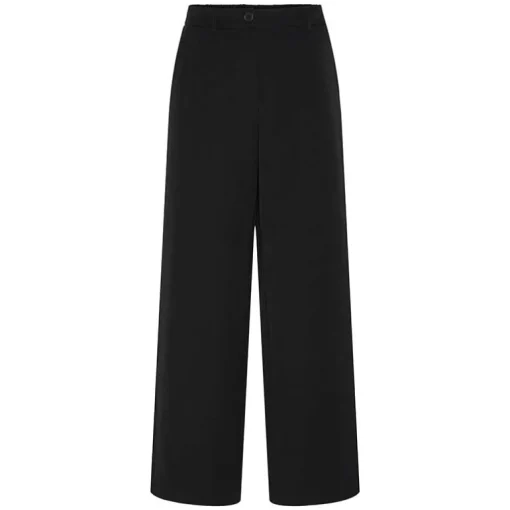 Pieces PCKamil HW Wide Pant Noos Black