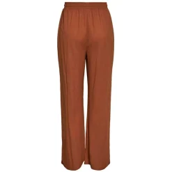 PIECES PCLINDA HW PANTS BRUN