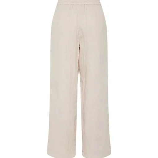 Pieces PCMastina HW Wide Pants Lys Sand