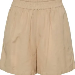 Pieces PCMilano HW Shorts Sand