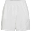 Pieces PCMilano HW Shorts Hvid
