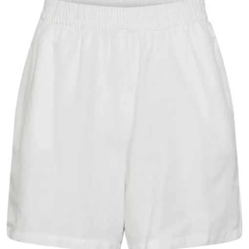 Pieces PCMilano HW Shorts Hvid