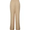 Pieces PCMilano HW Wide Pant D2D PB Sand