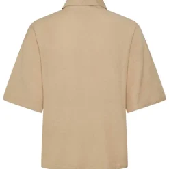 Pieces PCMilano SS Shirt D2D PB Sand