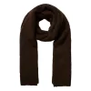 PIECES PCNOELLA SCARF NOOS BC MØRKEBRUN
