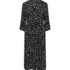 PIECES PCNYA 3/4 MIDI DRESS BC SORT