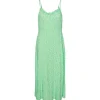 PIECES PCNYA SLIP ANKLE DRESS BF BC GRØN
