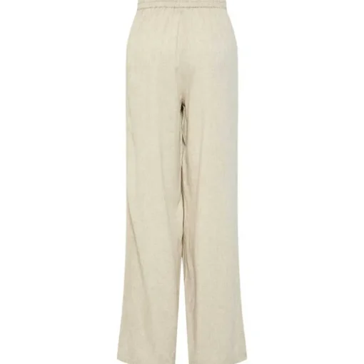 Pieces PCPia HW Wide Pants Noos Birch Melange