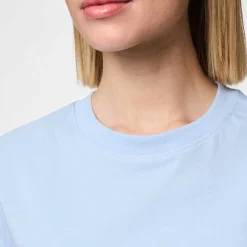 Pieces PCRia SS Solid Tee Noos Cashmere Blue