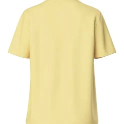 Pieces PCRia SS Solid Tee Noos Pale Banana