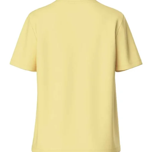 Pieces PCRia SS Solid Tee Noos Pale Banana