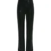 Pieces PCSiddy HW Straight Pants Black Sequins