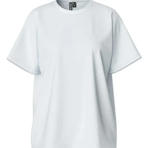 Pieces PCSkylar SS Oversized Tee Noos Bright White