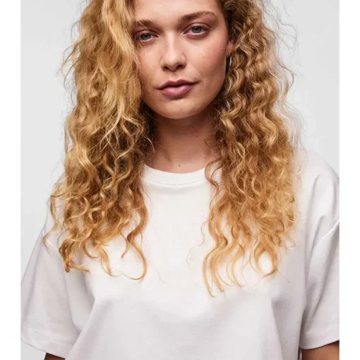Pieces PCSkylar SS Oversized Tee Noos Bright White