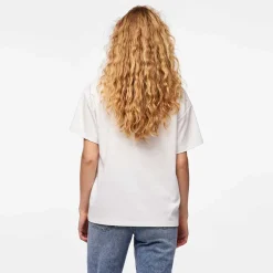 Pieces PCSkylar SS Oversized Tee Noos Bright White