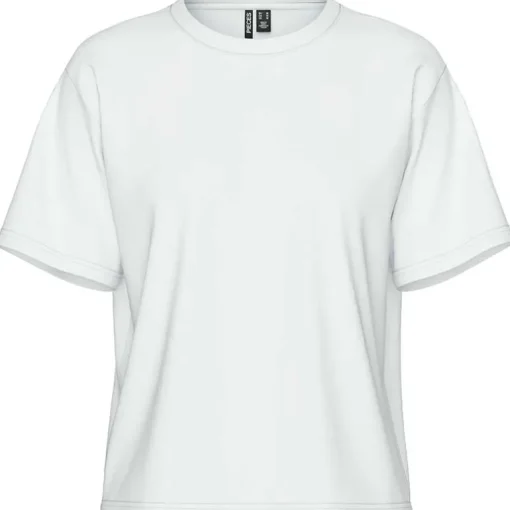 Pieces PCSkylar SS Tee Noos Bright White