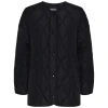 Pieces PCStella Quilted Jacket Noos Black