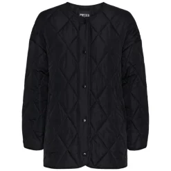 Pieces PCStella Quilted Jacket Noos Black