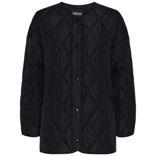 Pieces PCStella Quilted Jacket Noos Black