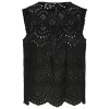 Pieces PCVilde SL Top Wvn Noos Black