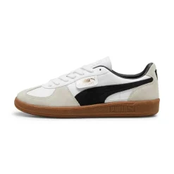 Puma Palermo Lth White-Vapor Gray-Gum