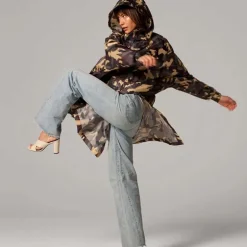 Rainkiss Rain Poncho Camo Multi-color