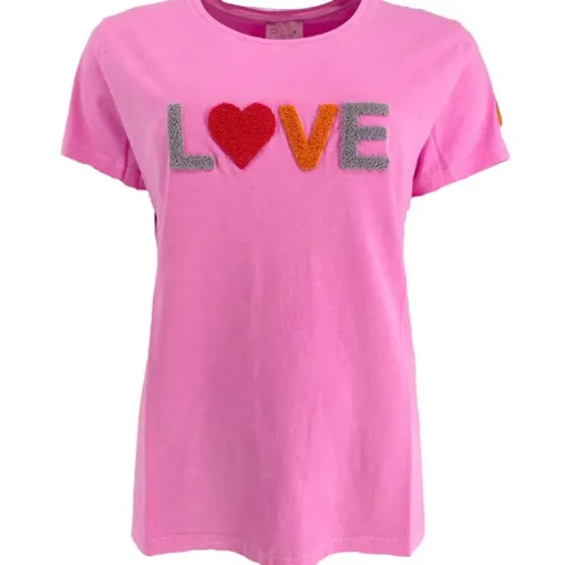 Rosas IS-T-S Love T-shirt S/S Pink