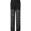 Second Female Border Trousers Black