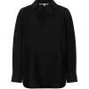 Second Female Cibelle Tunic Blouse Sort