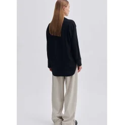 Second Female Cibelle Tunic Blouse Sort