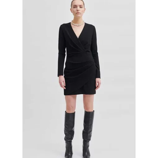 Second Female Kos Short Dress Black