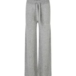 Second Female Lounge Knit Pant Grey Melange