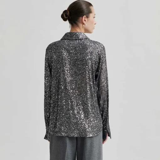 Second Female Moonshine Slim Shirt Iron Gate