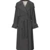 Second Female Zoe Trenchcoat Dark Grey Melange