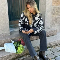 Sissel Edelbo Maggie Jacket Salt & Pepper